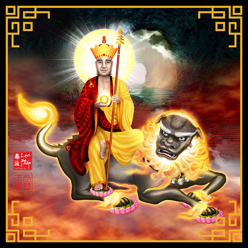 Đại Định Trí Bi Địa Tạng là Hóa Tôn của cõi Địa Ngục